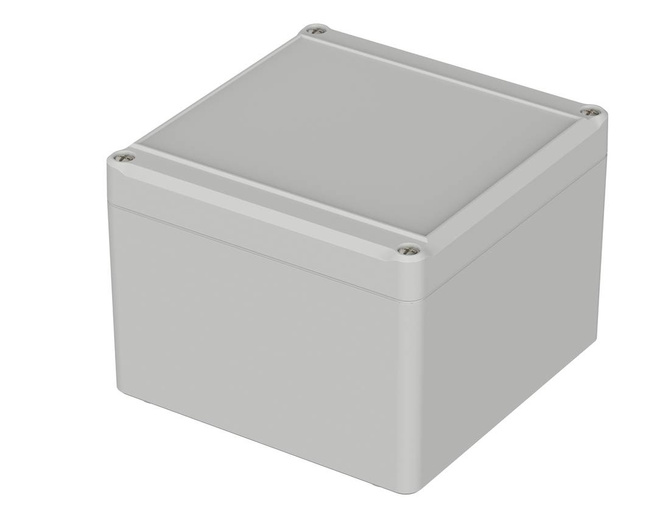 Bopla EM 227 F (62227200) - obudowa PC z wgłębieniem w pokrywie (122 x 120 x 87 mm)
