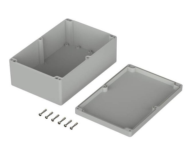 Bopla M 2401-V0 (02240294) - PC enclosure without recess in the cover (240.3 x 160.3 x 90 mm)