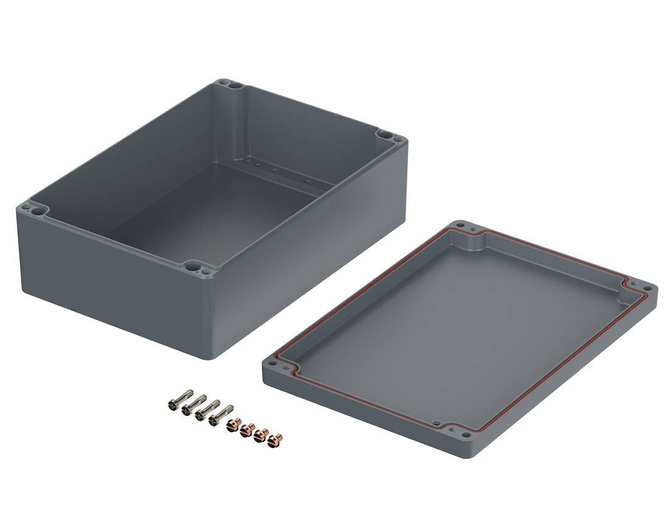 Bopla A 160 SIL (01160010) - aluminum enclosure with silicone seal (330 x 230 x 111 mm)