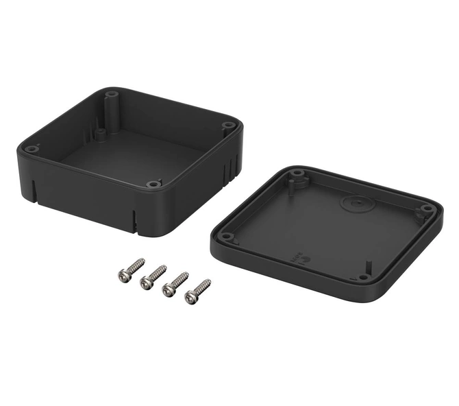 Bopla BL 757530 L-9005 (16288605) - obudowa z wentylacją (75,4 x 75,4 x 30 mm)