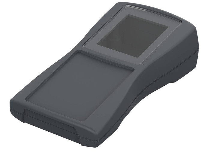 BOPLA BS 403 DIS-7024 (82403224) - obudowa z ABS z oknem wyświetlacza i pojemnikiem na baterie (119,3 x 64,9 x 26,5 mm)