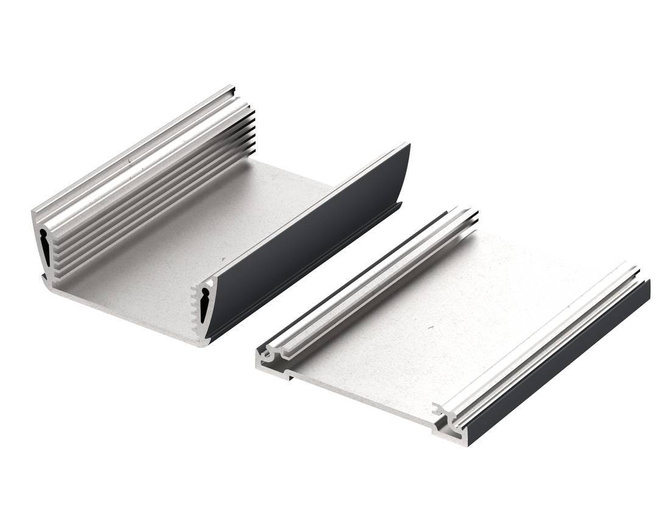 Bopla ASPH 830-0100 7024 (94212100) - enclosure profiles, horizontally-divided (74 x 32.8 x 100 mm)