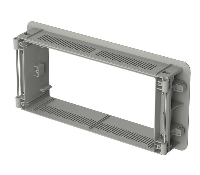 Bopla BC 7000 NG-L (79002110) - podstawa z wentylacja do montażu panelowego obudowy CombiCard 5000-7000 (351 x 169 x 68 mm, 3U 49HP)