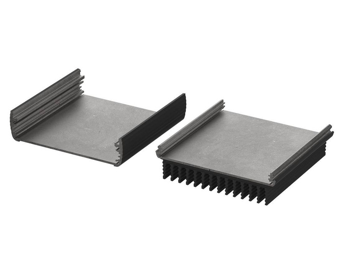 BOPLA ABPH 1000-0100 K (84510100) - aluminium profile, horizontally-divided with radiator (106 x 32 x 100 mm)