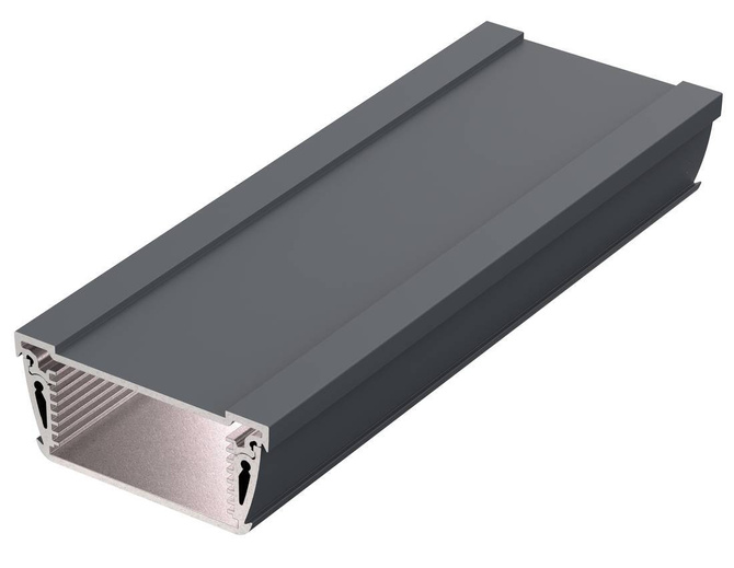 Bopla ASPH 830-0200 7024 (94212200) - enclosure profiles, horizontally-divided (74 x 32.8 x 200 mm)