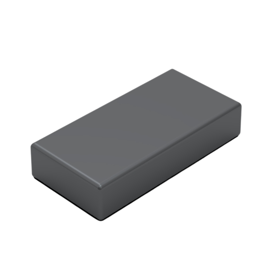 Teko - SMART K series (SR33K.9) - universal enclosure in black (127.9 x 64 x 26.3 mm)