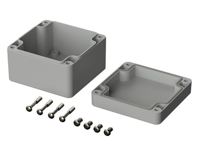 Bopla M 210-V0 (02210094) - PC enclosure without recess in the cover (82 x 80 x 55 mm)