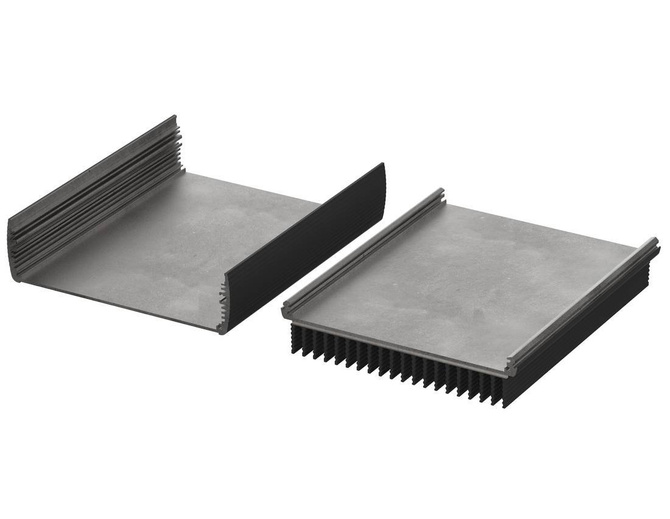 BOPLA ABPH 1600-0200 K (84516200) - aluminium profile, horizontally-divided with radiator (169 x 52 x 200 mm)