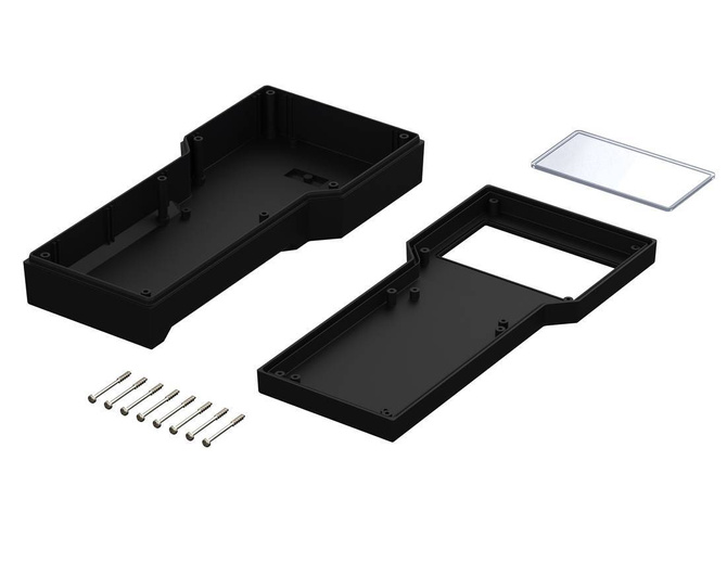 Bopla BOS 911-9005 (34911009) - hand-held enclosure with seal and tip-up foot(224 x 106 x 40 mm)