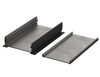 BOPLA ABPH 1600-0100 WL (84316100) - aluminium profile, horizontally-divided with wall brackets(169 x 52 x 100 mm)
