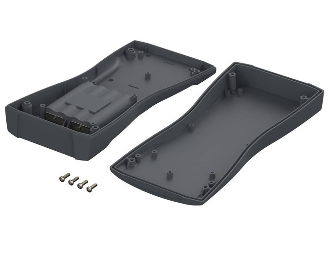 BOPLA BS 803 F-7024 (82803124) - obudowa z ABS z pojemnikiem na baterie (209,3 x 98 x 34,8 mm)