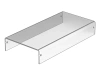 Bopla CRPM 73/24-160 (67273160) - transparent module cover (73 x 24 x 84 mm)