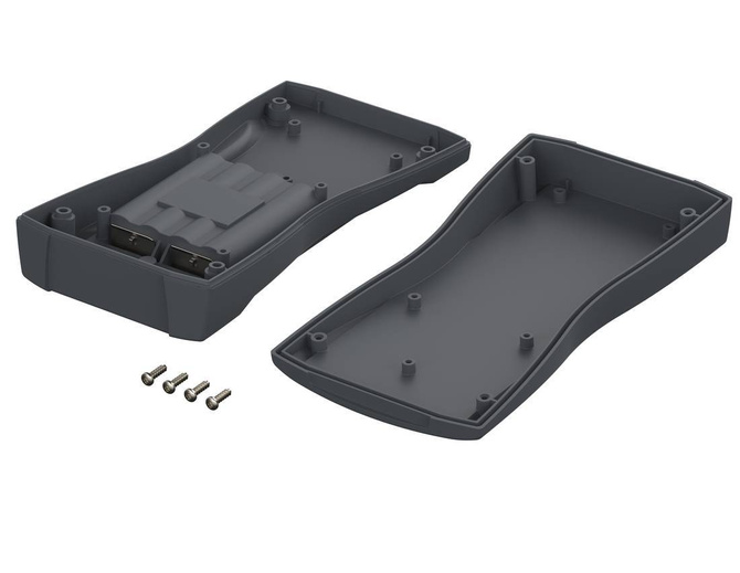 BOPLA BS 703 F-7024 (82703124) - ABS enclosure with battery compartment (184.3 x 93 x 35.4 mm)