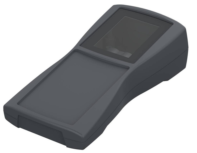 BOPLA BS 604 DIS-7024 (82604224) - obudowa z ABS z oknem wyświetlacza i pojemnikiem na baterie (159,4 x 77,9 x 33,5 mm)