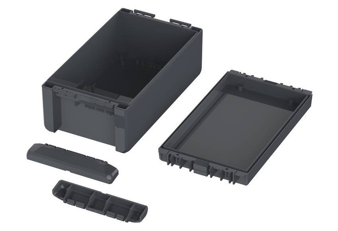 Bopla B 221309 PC-V0 7024 (96015234) - universal enclosure (231 x 125 x 90 mm)