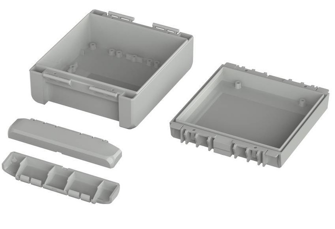 Bopla B 141306 PC-V0 7035 (96013225) - obudowa uniwersalna (151 x 125 x 60 mm)