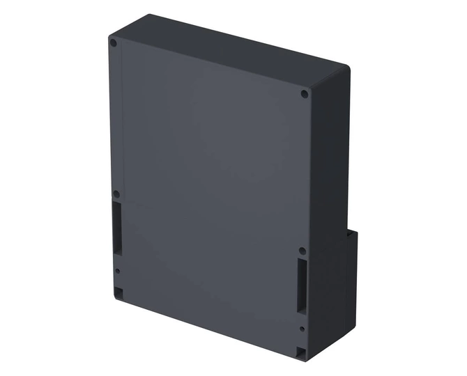 Bopla RD 2000 G-K (19231100) - rear lid with large terminal compartment for CombiCard 1000-3000 (184.2 x 223 x 48 mm)