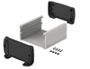 BOPLA ELPU 1050-0100 DW (83057100.S7) - aluminium profile, open on one side with wall brackets (106 x 52 x 100 mm)