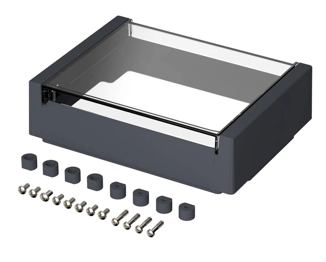 Bopla FCT 2000 FP (19006100) - open front frame with protective door for CombiCard 1000-3000 (184 x 138 x 50 mm)