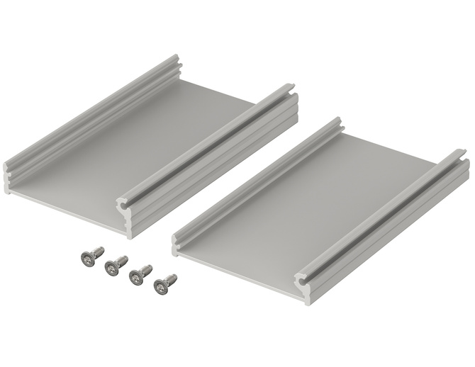 Bopla F 520-100 (97152100) - aluminium profile (55.3 x 20.4 x 100 mm)