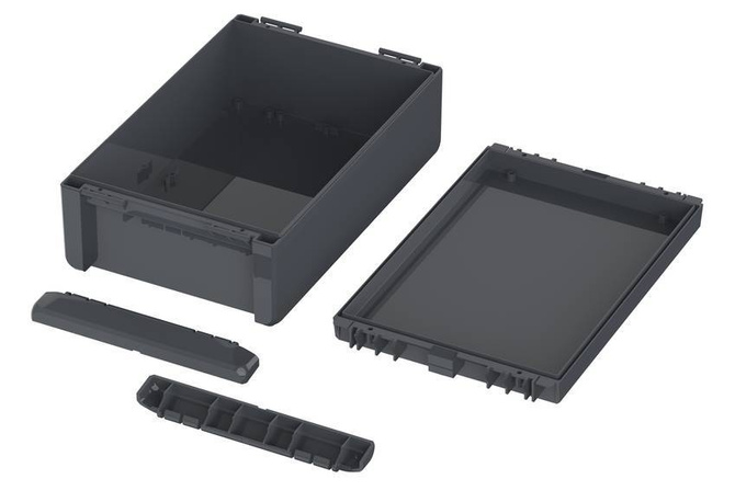 Bopla B 261709 PC-V0 7024 (96016334) - universal enclosure (271 x 170 x 90 mm)