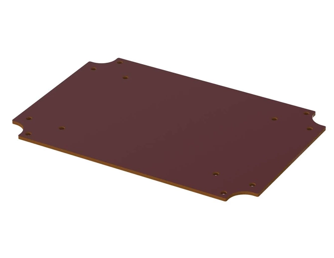 Bopla BOV M 1712 PC (48804301) - mounting plate for BOV 1712... enclosures