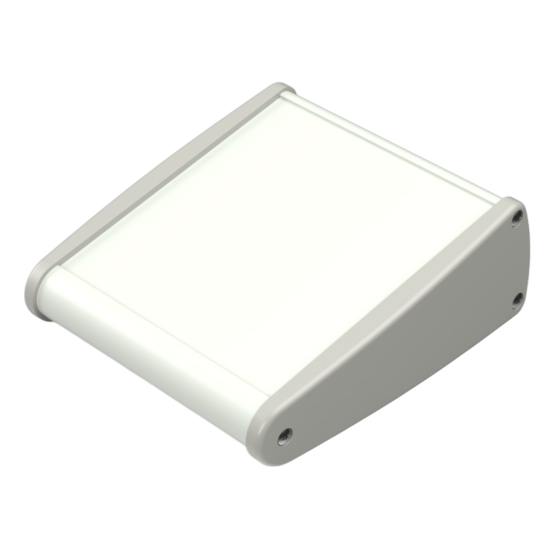 Teko - TEKAL 3 Slope series (TEKAL-31SP.30) - profile aluminum alloy enclosure (111 x 121 x 44 mm)