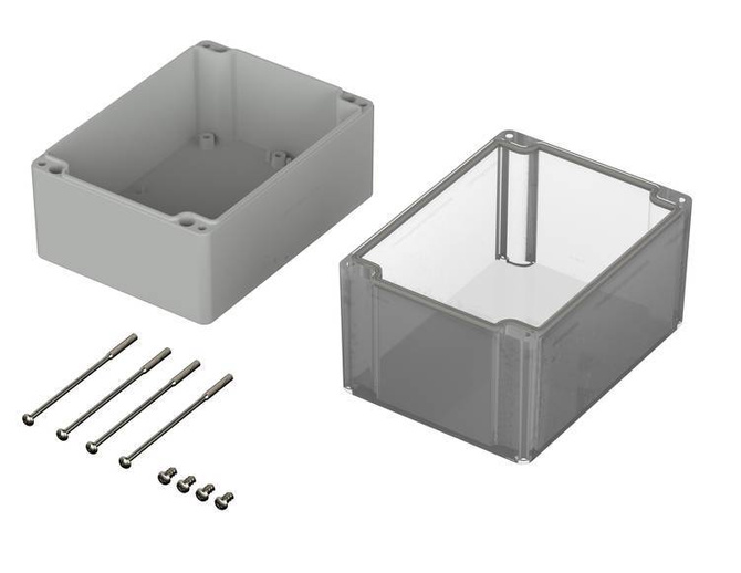 Bopla M 246 G (02246100) - PC enclosure with crystal-clear lid (160 x120 x 140 mm)