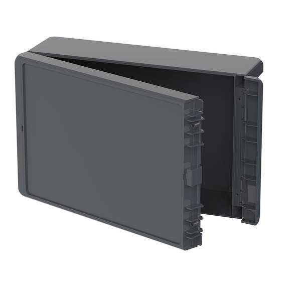 Bopla B 261709 ABS 7024 (96036334) - universal enclosure (271 x 170 x 90 mm)