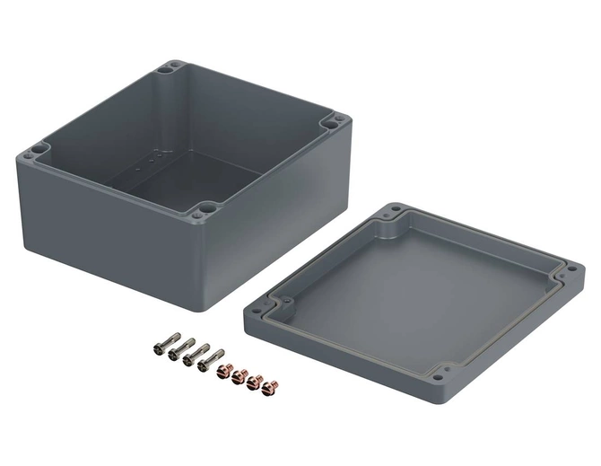 Bopla A 140 (01140000) - aluminium enclosure with neoprene seal (200 x 230 x 111 mm)