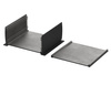 BOPLA ABPH 1680-0150 WL (84368150) - aluminium profile, horizontally-divided with wall brackets(169 x 82 x 150 mm)