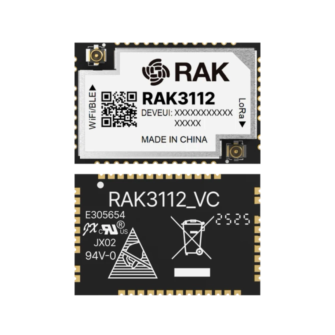 RAKwireless RAK3112 - EU868 - LoRaWAN® module with WiFi+BLE
