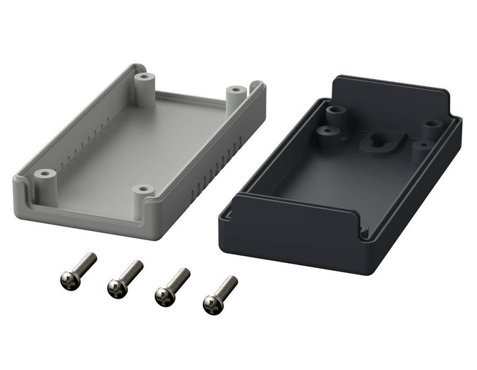 Bopla E 410 F VL (05410800) - enclosure with air vents and membrane keypad area (100 x 50 x 26 mm)