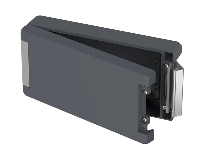 Bopla BA 241306-7024 (00115224) - obudowa aluminiowa bez wgłębienia w pokrywie z uszczelką neoprenową (259 x 128 x 60 mm)