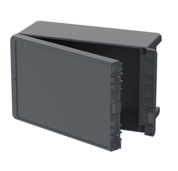 Bopla B 261712 PC-V0 7024 (96016364) - universal enclosure (271 x 170 x 120 mm)