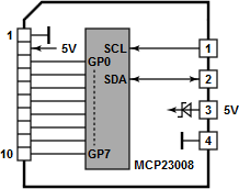 Tibbo Tibbit Block #41 - moduł złącza