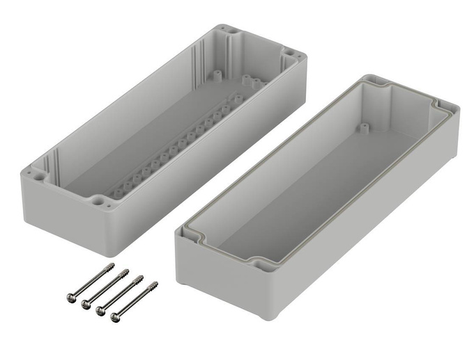 Bopla ET 236 LP (63236300)- ABS enclosure without recess in the cover (240 x 80 x 80 mm)