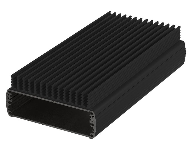 BOPLA ABPH 1000-0200 K (84510200) - aluminium profile, horizontally-divided with radiator (106 x 32 x 200 mm)