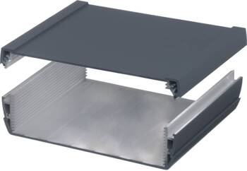 Bopla ASPH 1850-0150 7024 (94242150) - asymetryczny profil aluminiowy półotwarty (187 x 54,6 x 150 mm)