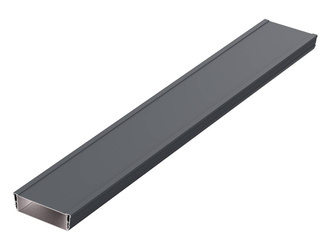 Bopla ASP 1540-1000 7024 (94152000) - asymetryczny profil aluminiowy zamknięty (154 x 44 x 1000 mm)