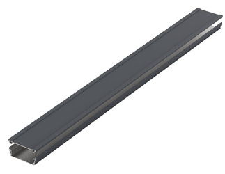 Bopla ASPH 1030-1000 7024 (94222000)- Asymetryczny profil aluminiowy półotwarty  (98.5 x 32.8 x 1000 mm)