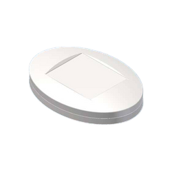 Teko - seria DOMOTEK (DOMO2.7) - obudowa owalna w kolorze białym (250 x 180 x 53,5 mm)