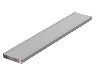 Bopla  ASPH 1835-1000 9006 (94271000)- Asymetryczny profil aluminiowy półotwarty  (181.7 x 36.6 x 1000 mm)