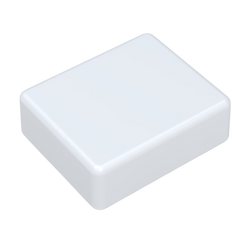 Teko - seria SMART K (SR22K.7) - uniwersalna obudowa w kolorze białym (76 x 63,2 x 25,55 mm)