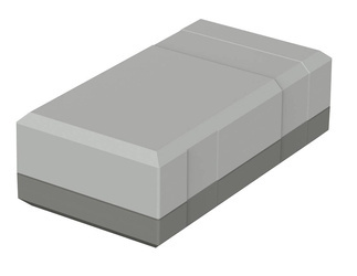 Bopla EG 1240 (32124002) - obudowa Elegant z płaską pokrywą (125 x 67 x 40 mm)