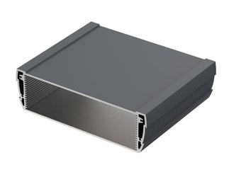 Bopla ASP 1850-0150 7024 (94142150) - asymetryczny profil aluminiowy zamknięty (187 x 54,6 x 150 mm)