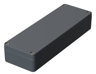 Bopla A 106 (01106000) - obudowa aluminiowa z uszczelką neoprenową (185,5 x 64 x 34,5 mm)