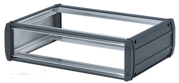 Bopla IT 102525 (95102525) - profil Intertego 2U (99,85 x 250,36 x 244,4 mm, 2U 42HP)