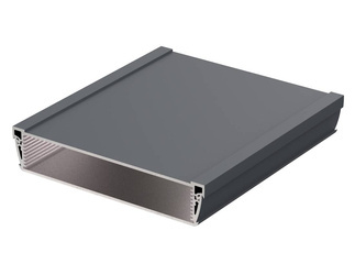 Bopla ASPH 1835-0200 7024 (94272200) - asymetryczny profil aluminiowy półotwarty (181,7 x 36,6 x 200 mm)