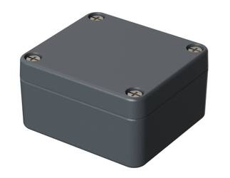 Bopla A 101 (01101000) - obudowa aluminiowa z uszczelką neoprenową (58 x 64 x 34 mm)